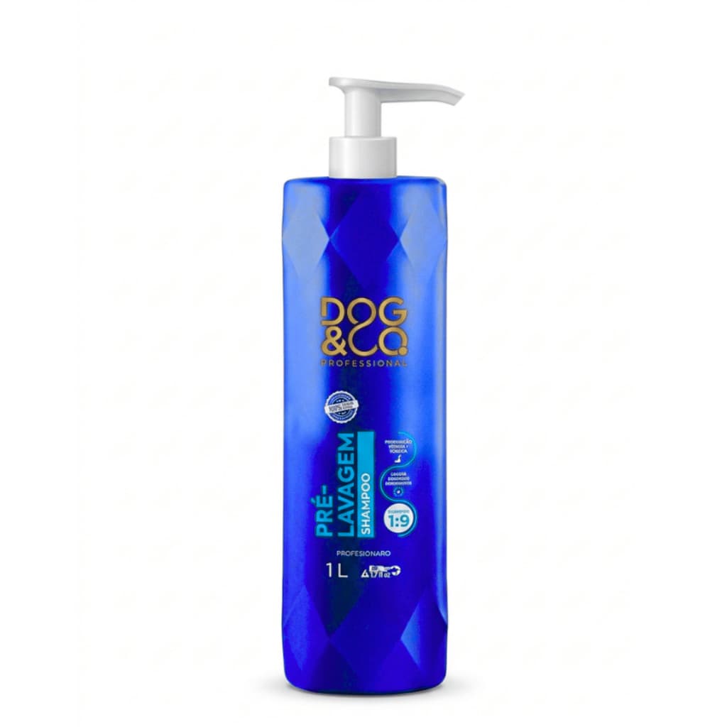 Shampoo Dog & Co Profissional Pré Lavagem para Cães 1 Litro