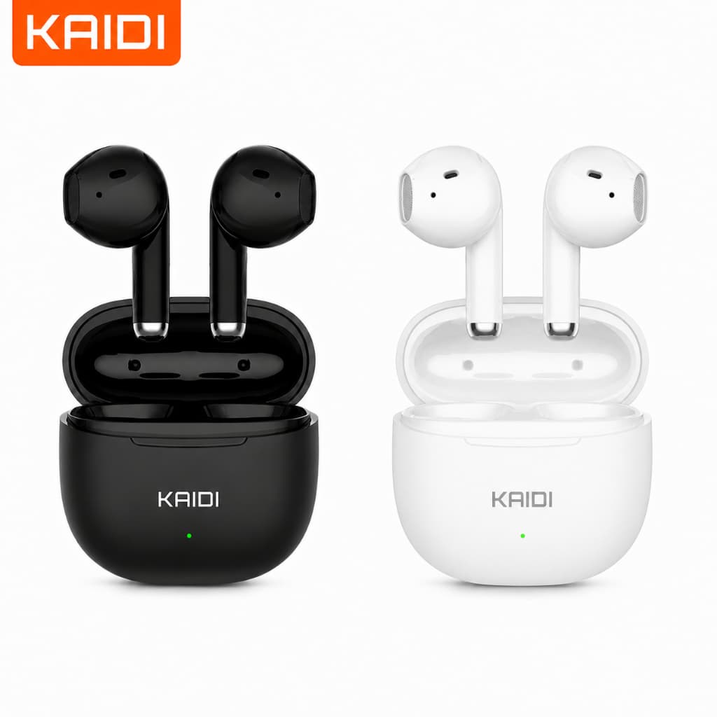 Fone Bluetooth Kaidi Sem Fio TWS  KD779 Bluetooth 5.4 Original Com Estojo de Recarga