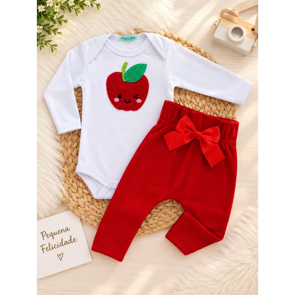 Conjunto Roupa Moda Bebê Menina Roupinha Blogueinha Modinha infantil Luxo Conjuntinho Feminino P M G