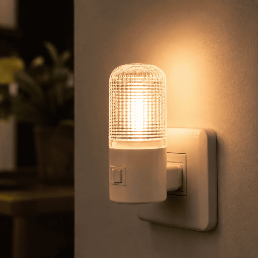 Luminaria Luz Noturna Led Abajur Portatil Bivolt Decoracao Ambientes