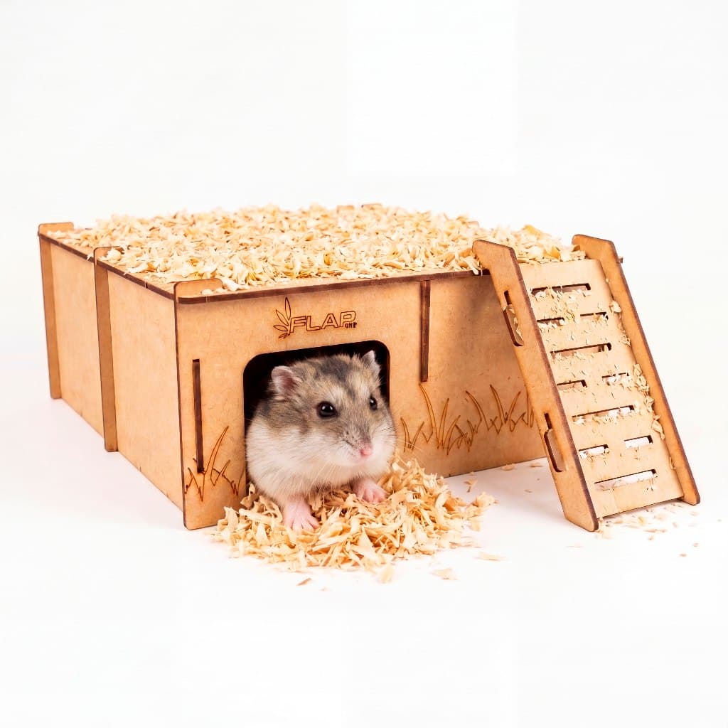 Casinha toca labirinto para Hamsters Flap pet