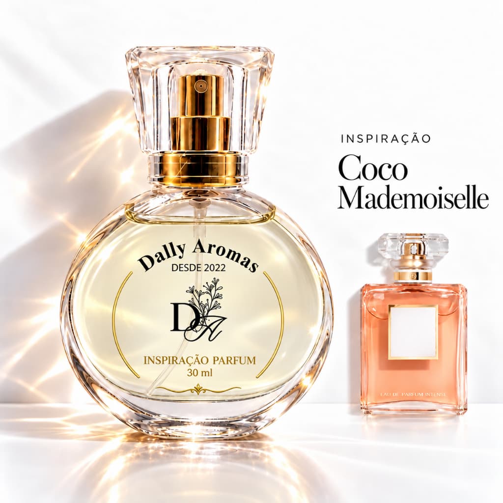 Perfume feminino Coco M Alta fixação Aroma Importado - Dally Aromas