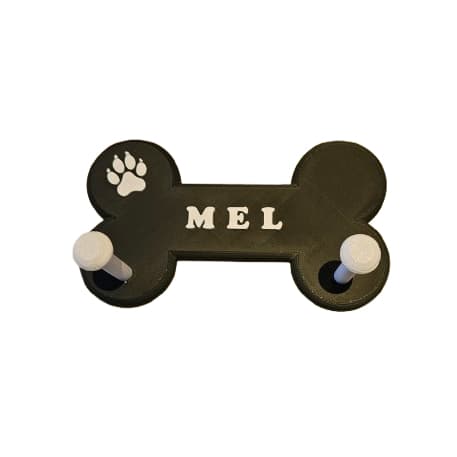 Suporte para coleira e guia PET