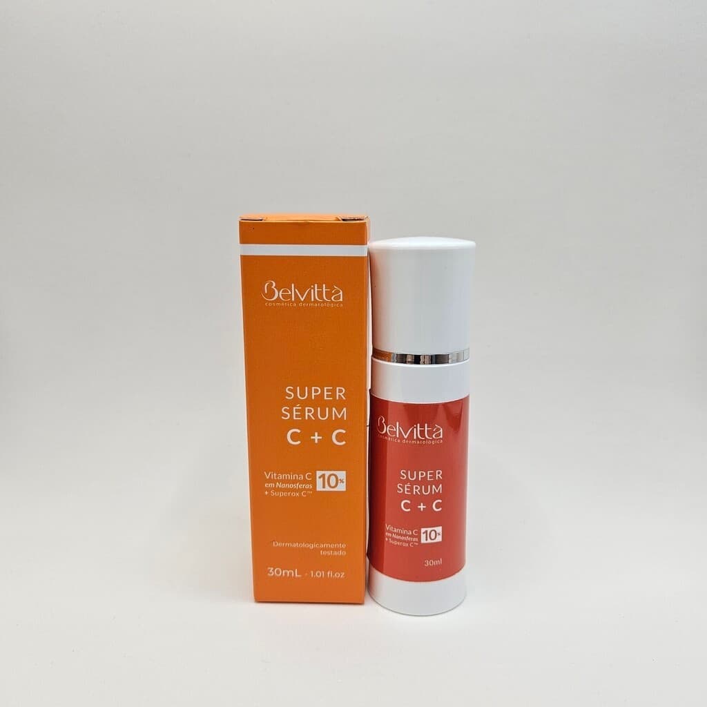 Super Sérum C + C Sérum com 2 Fontes de Vitamina C Belvittà