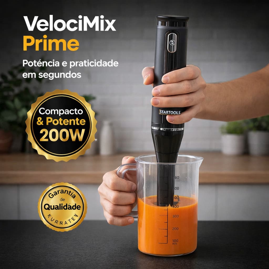 Mixer Portátil Multifuncional Liquidificador Copo 700ml Potente 220V Sortidos