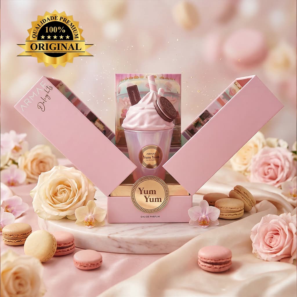 Perfume Armaf Yum Yum 100ml Feminino Original Eau de Parfum Doce Frutado Importado