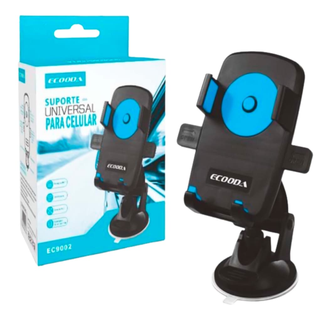 Suporte Celular Veicular Carro Painel Vidro Universal Articulado 360 Graus Uber Motorista GPS