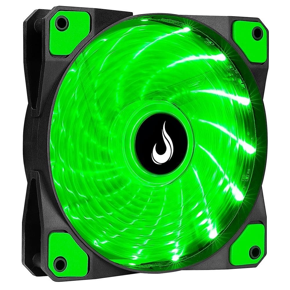 Cooler Fan Rise Mode WIND W1 Verde 120mm RM-WN-01-BG PC Gamer Ventoinha CPU