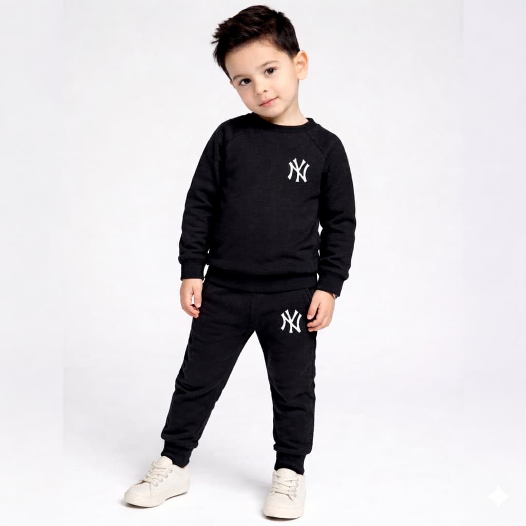 Conjunto Infantil Moletom Moletinho Flanelado Leve Menino Roupa Escolar Confortável Casual