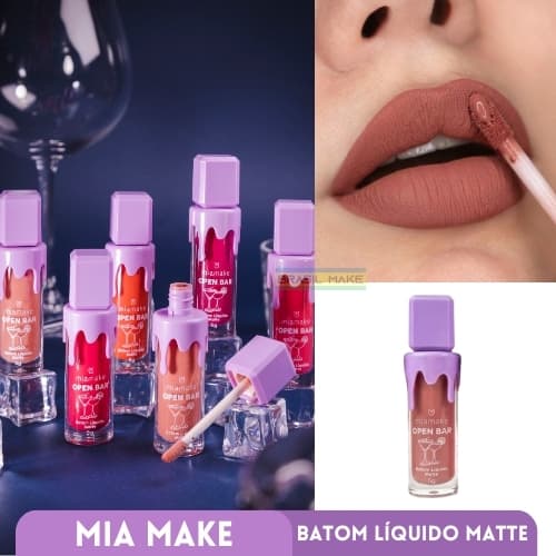 Mia Make Batom Líquido Matte Open Bar