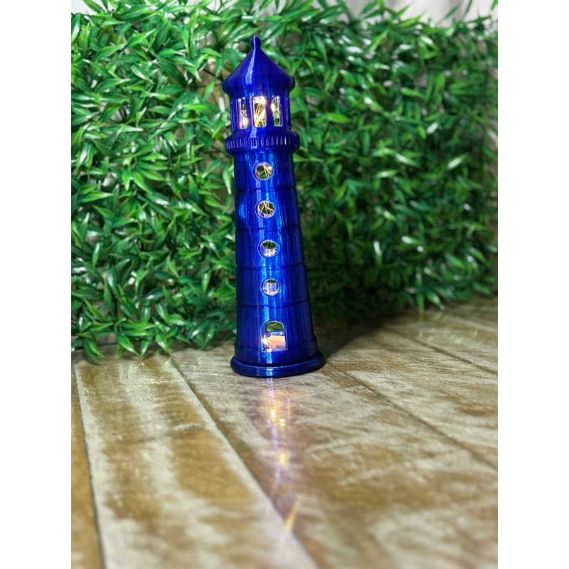 Luminária  Farol Translúcido Decorativo Led Decoração Marítimo Decoração Mar
