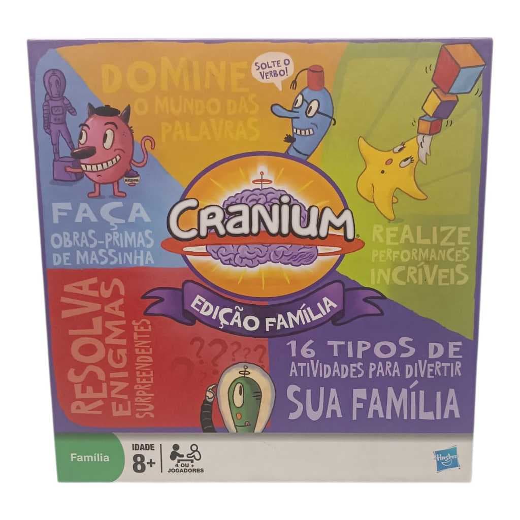 Jogo Cranium Completo Edição Família Hasbro Tabuleiro Ref 5 (Usado)