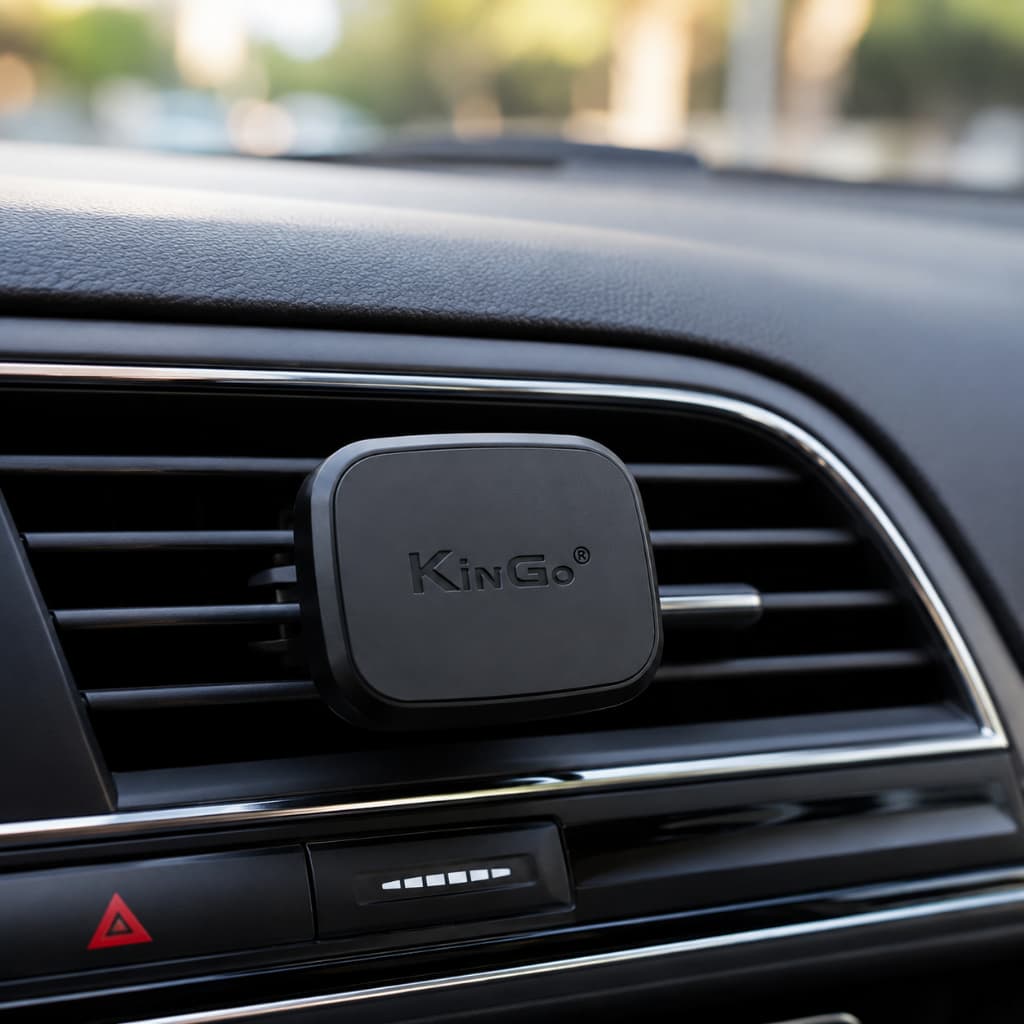 Suporte Veicular Celular Magnético Saída De Ar Kingo SP360