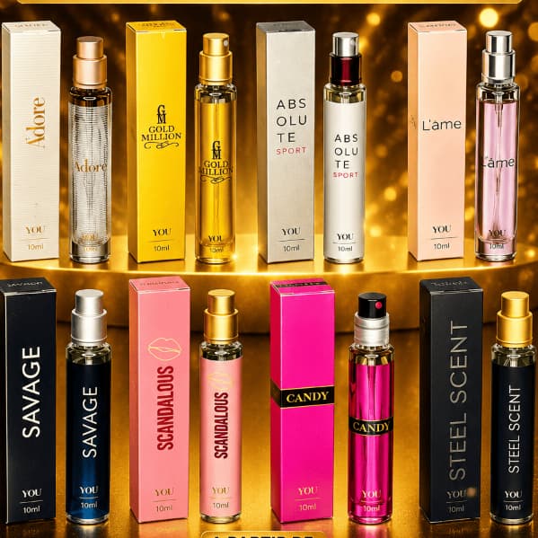 Perfume Importado 45ml Masculino / Feminino Original You Cosmetic Fashion Fragrância Premium de Bolsa Viagem Long