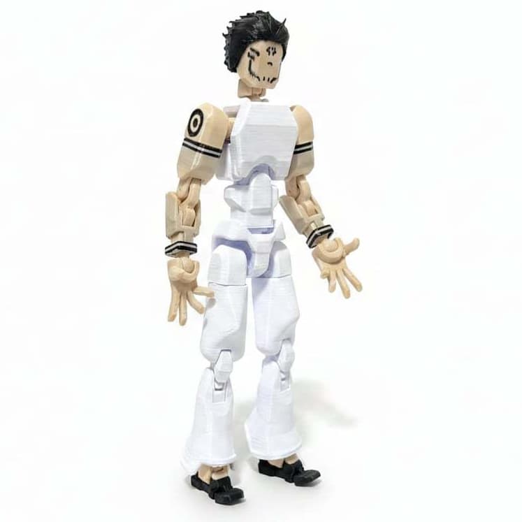 Boneco Dummy Articulado Megumi Sukuna Jujutsu Kaisen Action Figure Colecionável Premium