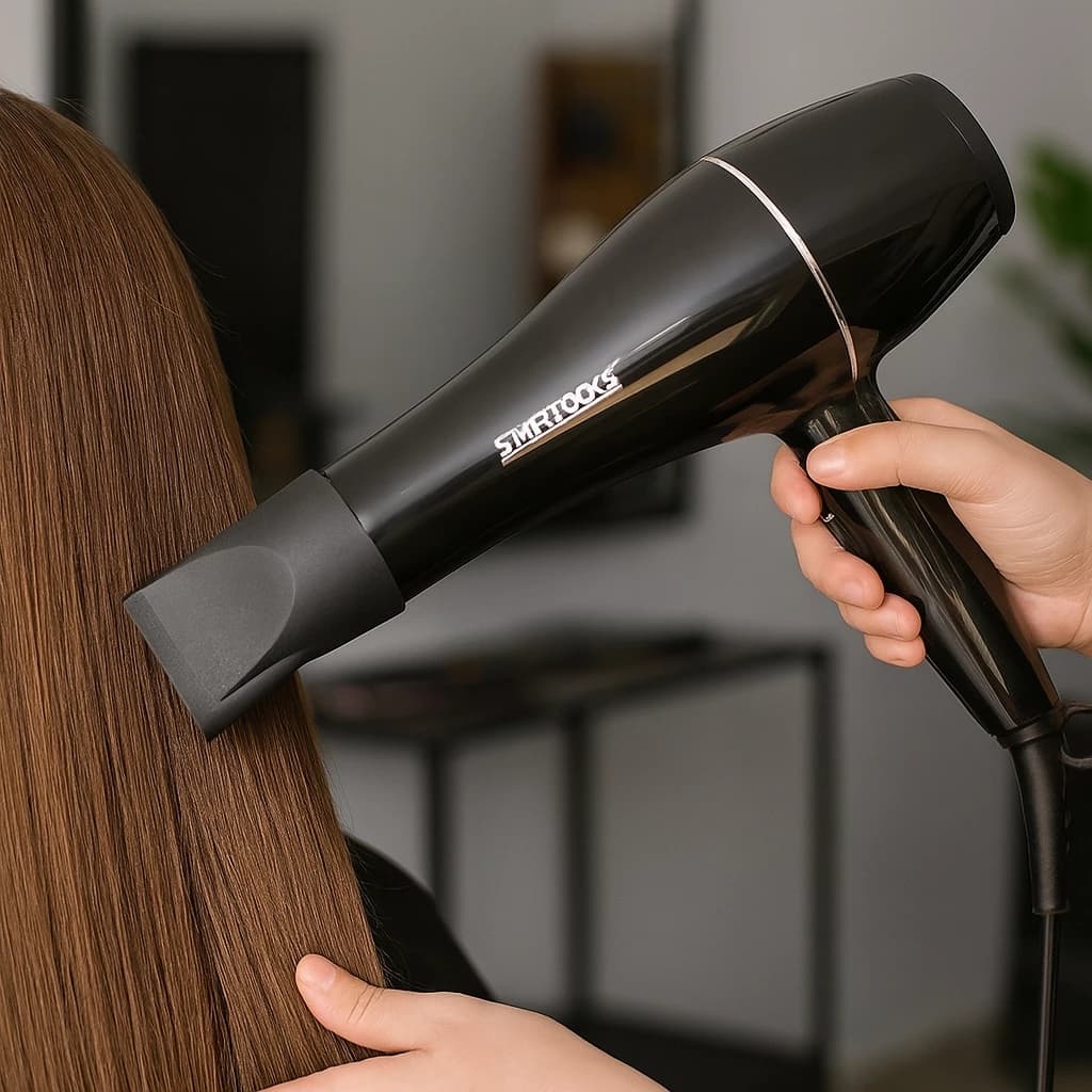 Secador Cabelo Profissional Alta Potencia Jato Ar Frio Quente Ajuste Temperatura Leve Pratico Modelar Alisar Cabelos
