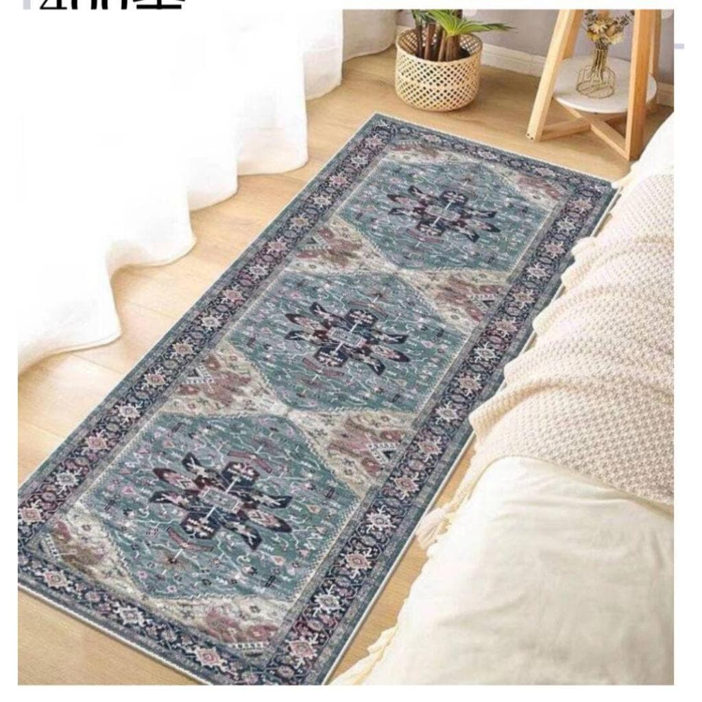 Tapete Belga  passadeira 2x60 cm Antiderrapante  Decorativo para Sala, Quarto, Corredor