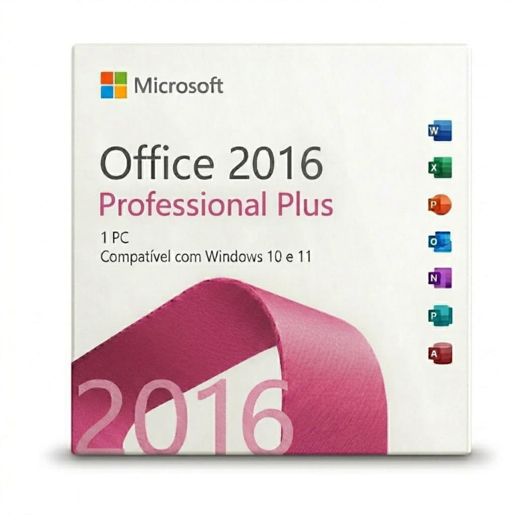 Microsoft Office 2016 Professional Plus – Entrega Física