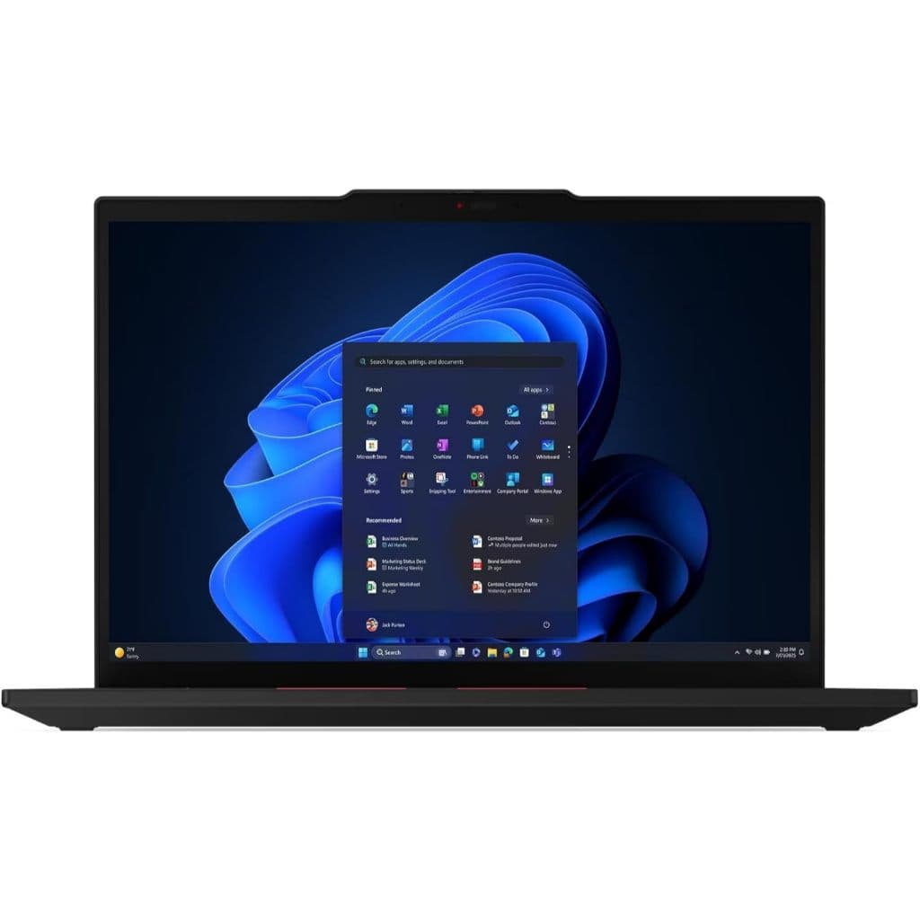 Notebook Lenovo ThinkPad T14 G6 Intel Core Ultra 7 265U vPro 32GB RAM 512GB SSD Windows 11 Pro 14" - 21QD002LBO Preto