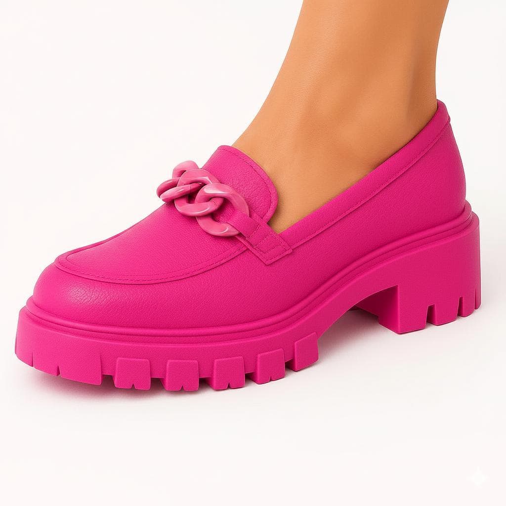 Sapato Mocassim Tratorada Feminino Confortável Leve Promoçao