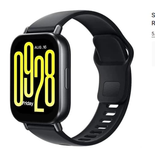 Smartwatch Xiaomi Redmi Watch 5 Active Preto ou Cinza Versão 2024 Relógio Inteligente com Alexa