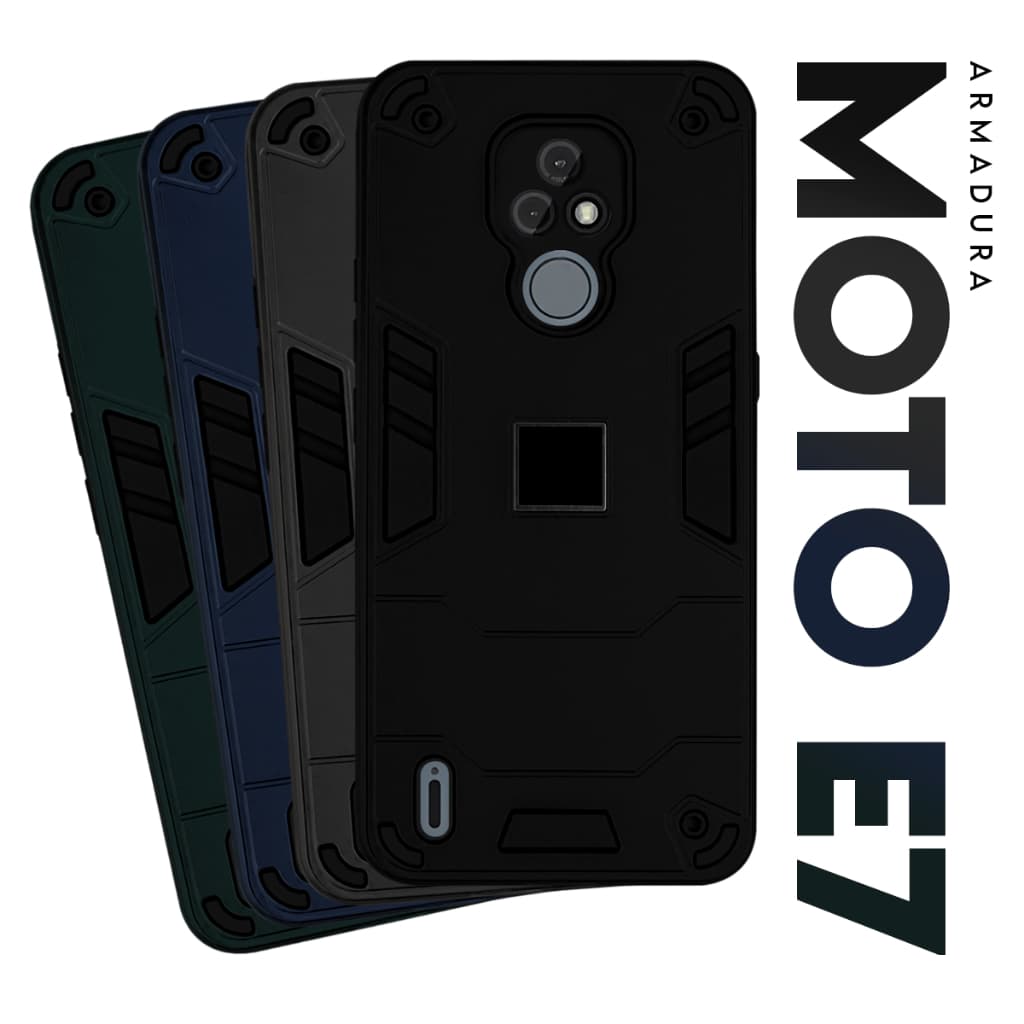 Capa Capinha Case Armadura Militar Compatível para Motorola Moto E7 Xt2095 tela 6.5