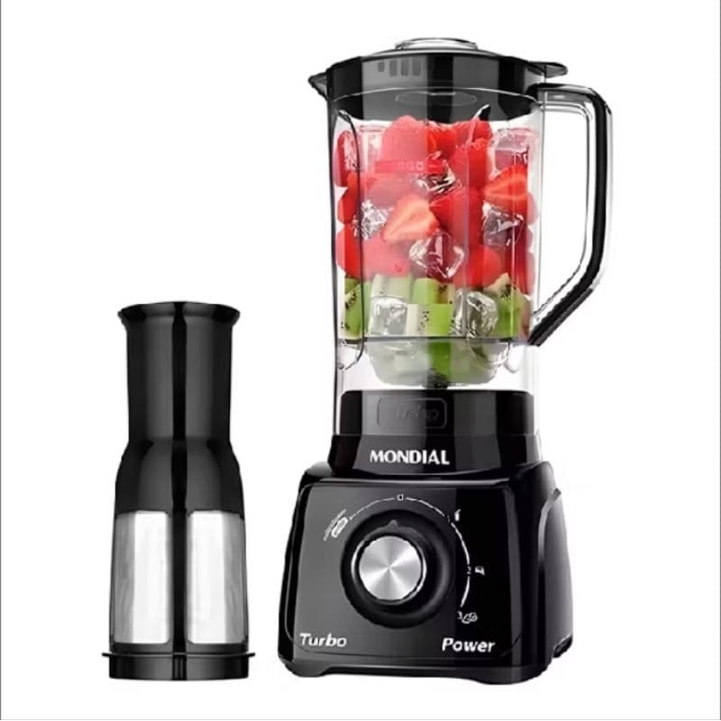 Liquidificador Mondial Turbo Power L-99 FB 550W - Potente e Prático