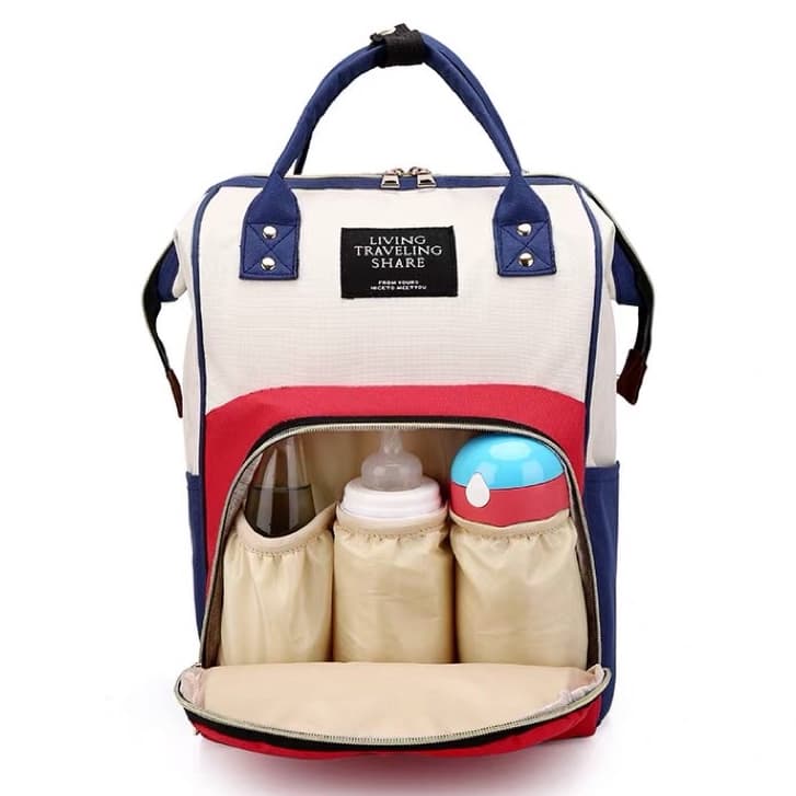Mochila Feminina Bolsa Maternidade Bebê Multifunção Mamadeira Térmicar