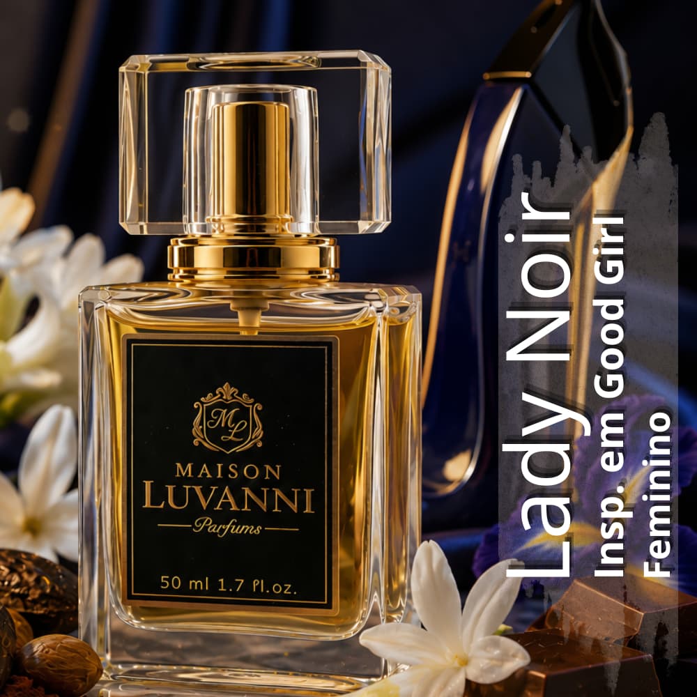 Perfume Feminino Lady Noir 50ml Maison Luvanni | Inspirado em Importados | Contratipo | Alta Fixação