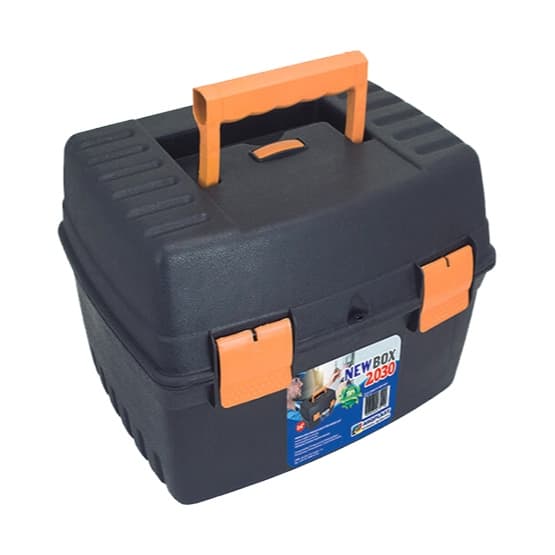 Maleta Caixa de Ferramentas Plástica Newbox 2030 Cabe Makita Esmerilhadeira Ferramenta Organizadora - Arqplast Promoção