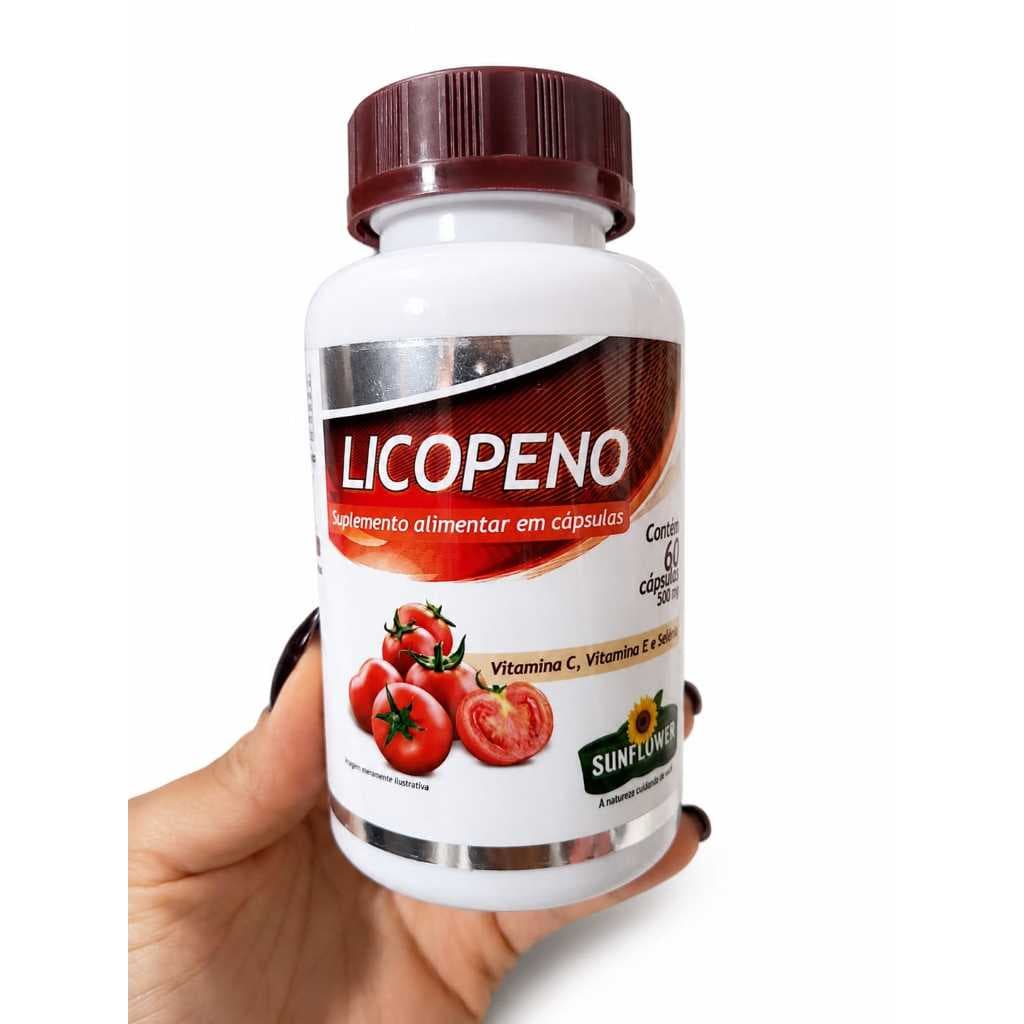 Licopeno com vitamina C, Vitamina E e selenio 600cps