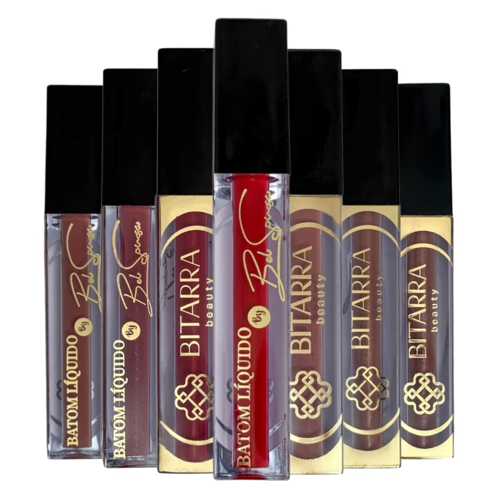 Batom Líquido Bitarra Beauty by Bel Spinosa 4ml – Matte, Alta Pigmentação, Longa Duração e Secagem Rápida