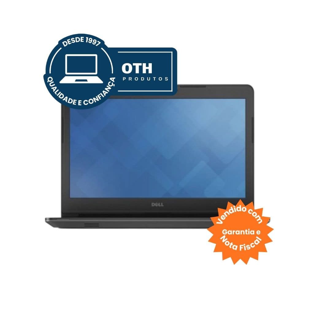 Notebook Dell Latitude 3450, Tela 14", Intel Core i5, 8GB, SSD-120GB - Usado, Garantia e NF