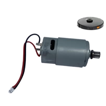 Motor Da Escova Principal Com Moldura Robo Aspirador Kabum Smart 500 700 Liectroux C30b Xr 500 Reparo Escova Reposição