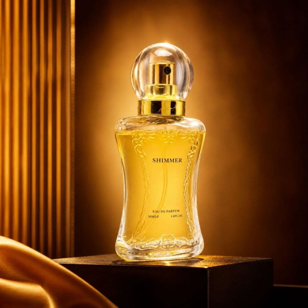 Perfume Importado Feminino Shimmer 30ml Melior Eau de Parfum Frutas vermelhas doce  Elegante