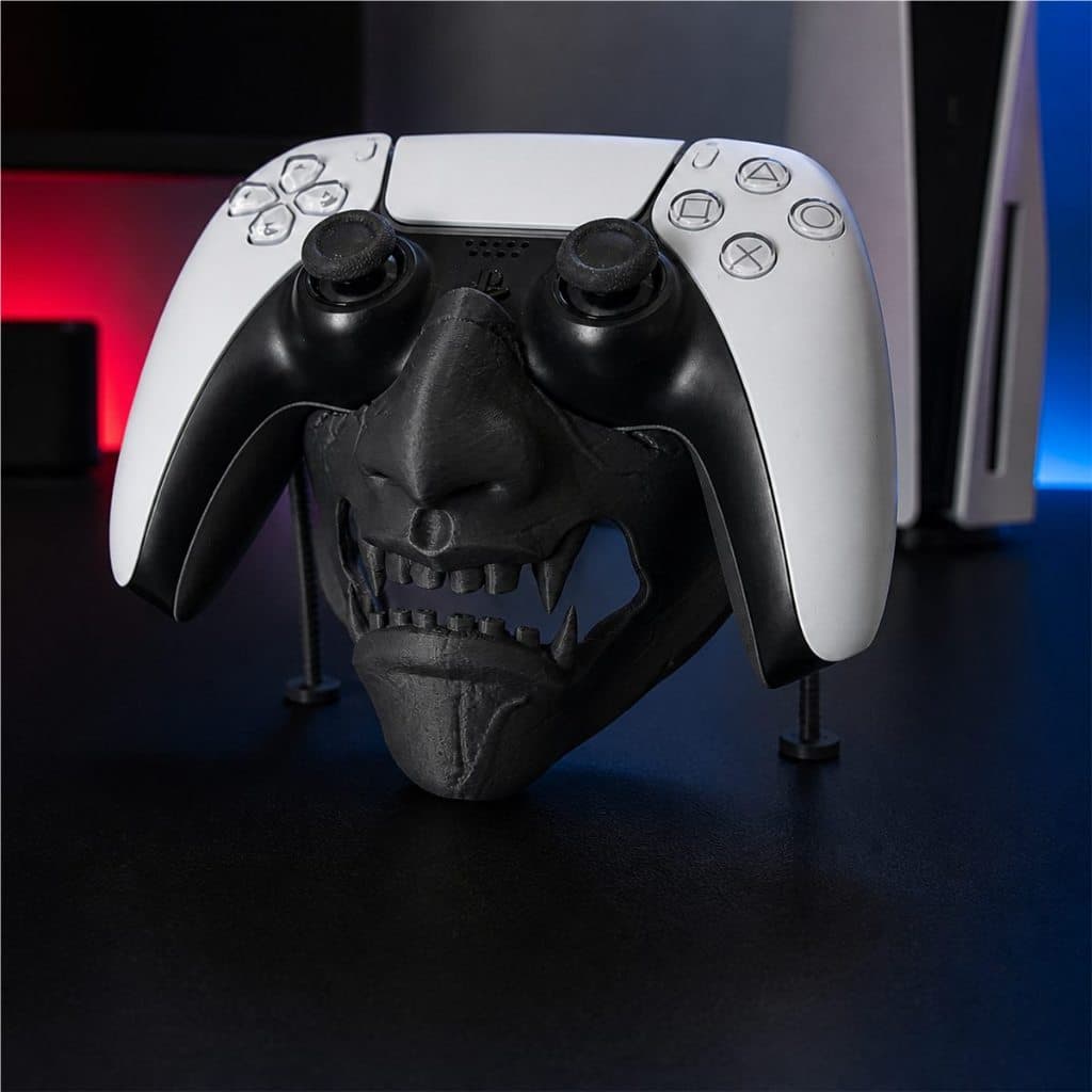 Suporte De Controle Para Ps5 Videogame Formato Máscara