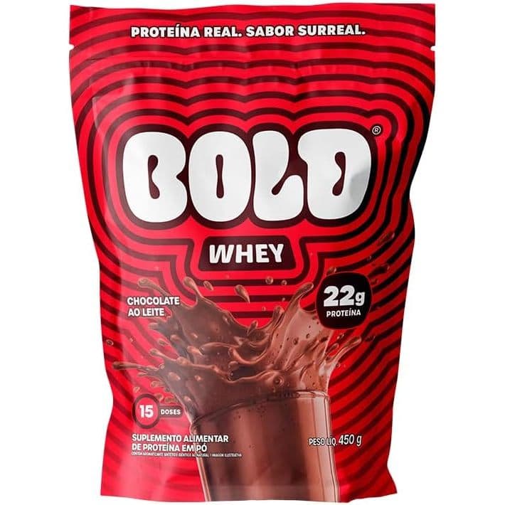 WHEY Protein 3W - Bold Whey (450g) - Sabor: Chocolate ao Leite