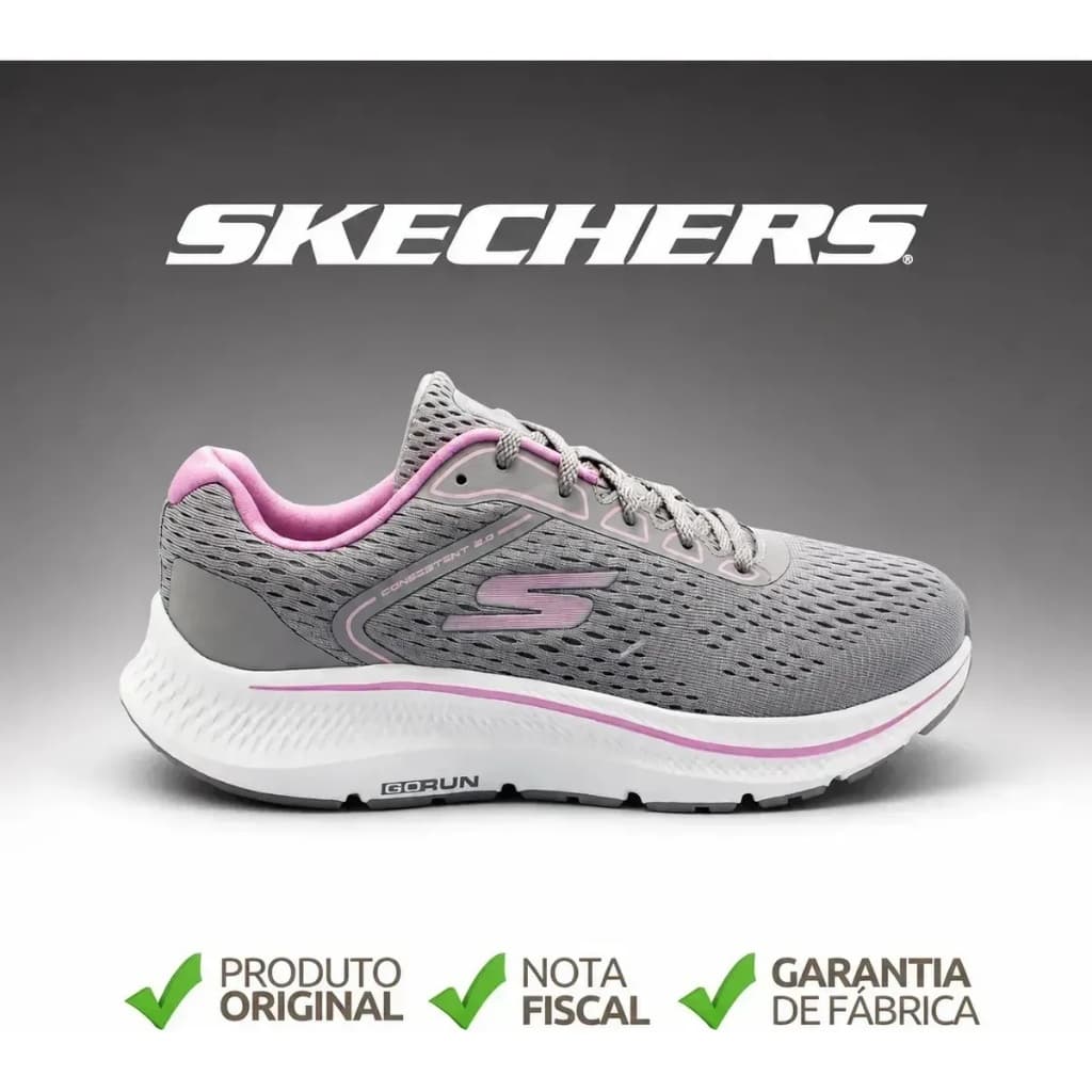 Tênis Skechers Feminino Go Run Consistent 2.0 Esportivo