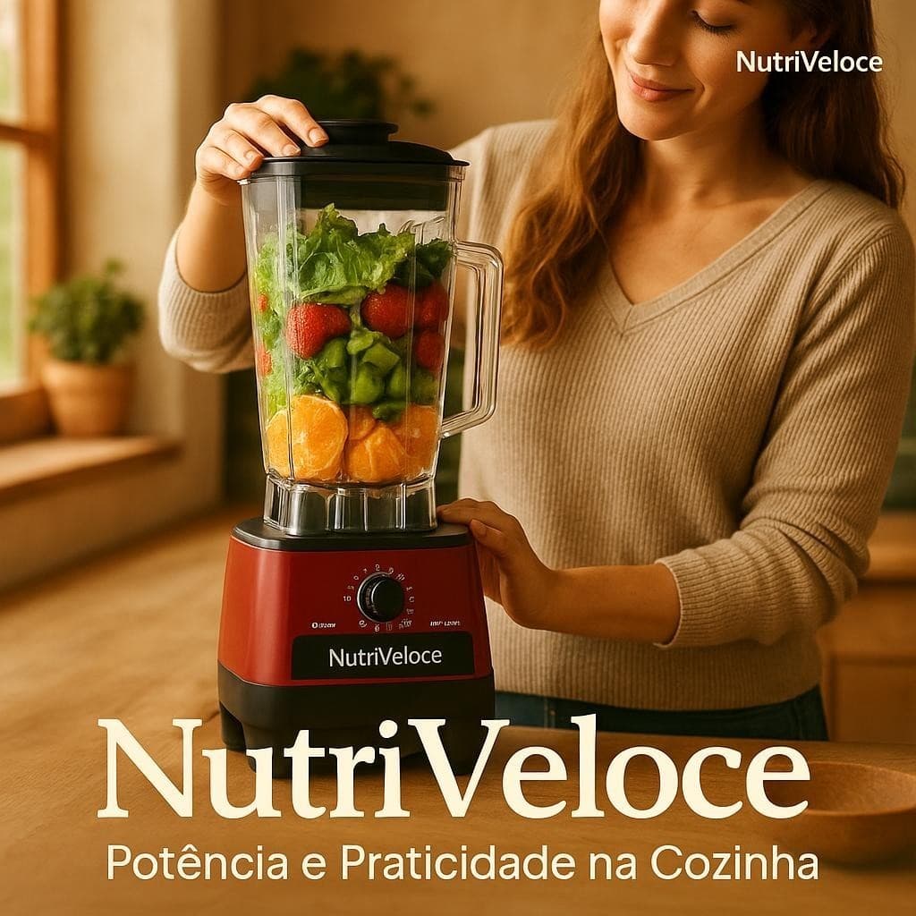 Liquidificador Potente 4500W 2 Litros Alta Durabilidade Sortida