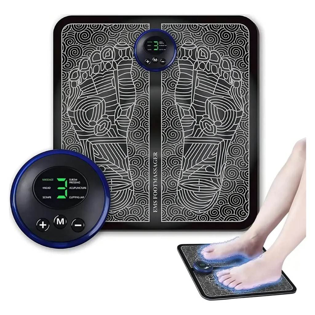 Massageador Elétrico Pés Alivia Dores e Inchaço Muscular Bivolt