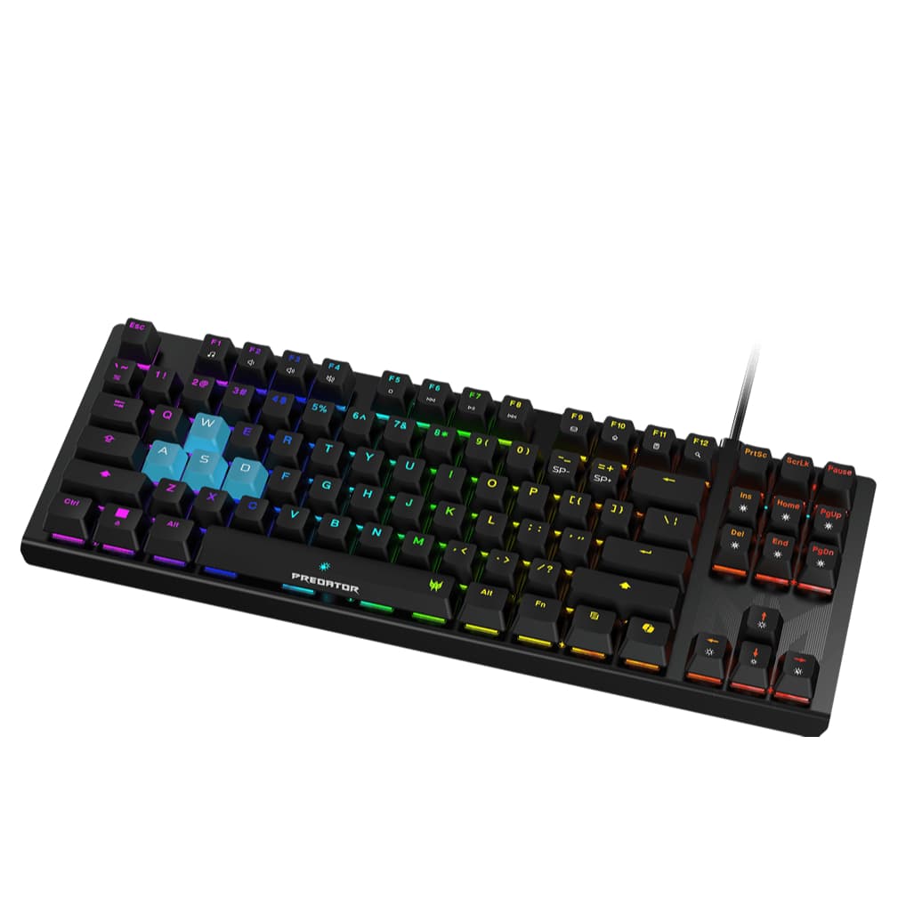 Teclado Mecânico Acer Predator Aethon 510 - TKL 80% SWITCH BLUE - NOVO