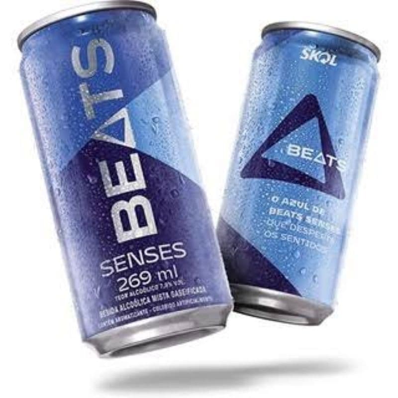 Skol beats senses Lata 269ml CX 8 Unidades