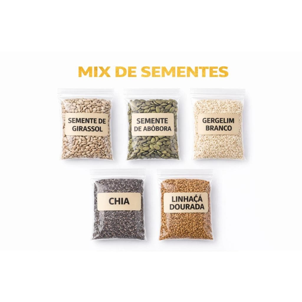 Mix de Sementes 315G - Lanche Saudavel