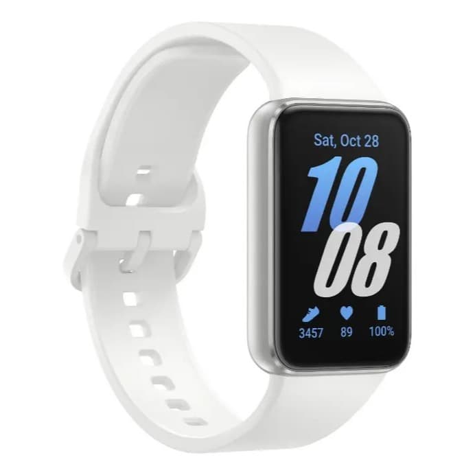 Smartwatch Samsung Galaxy Fit 3 Display 1.6 Prata, Relógio Esportivo Original resistência a agua