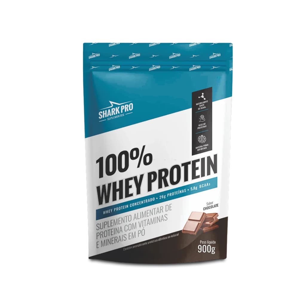 Whey Protein 100% - 900g Refil Chocolate