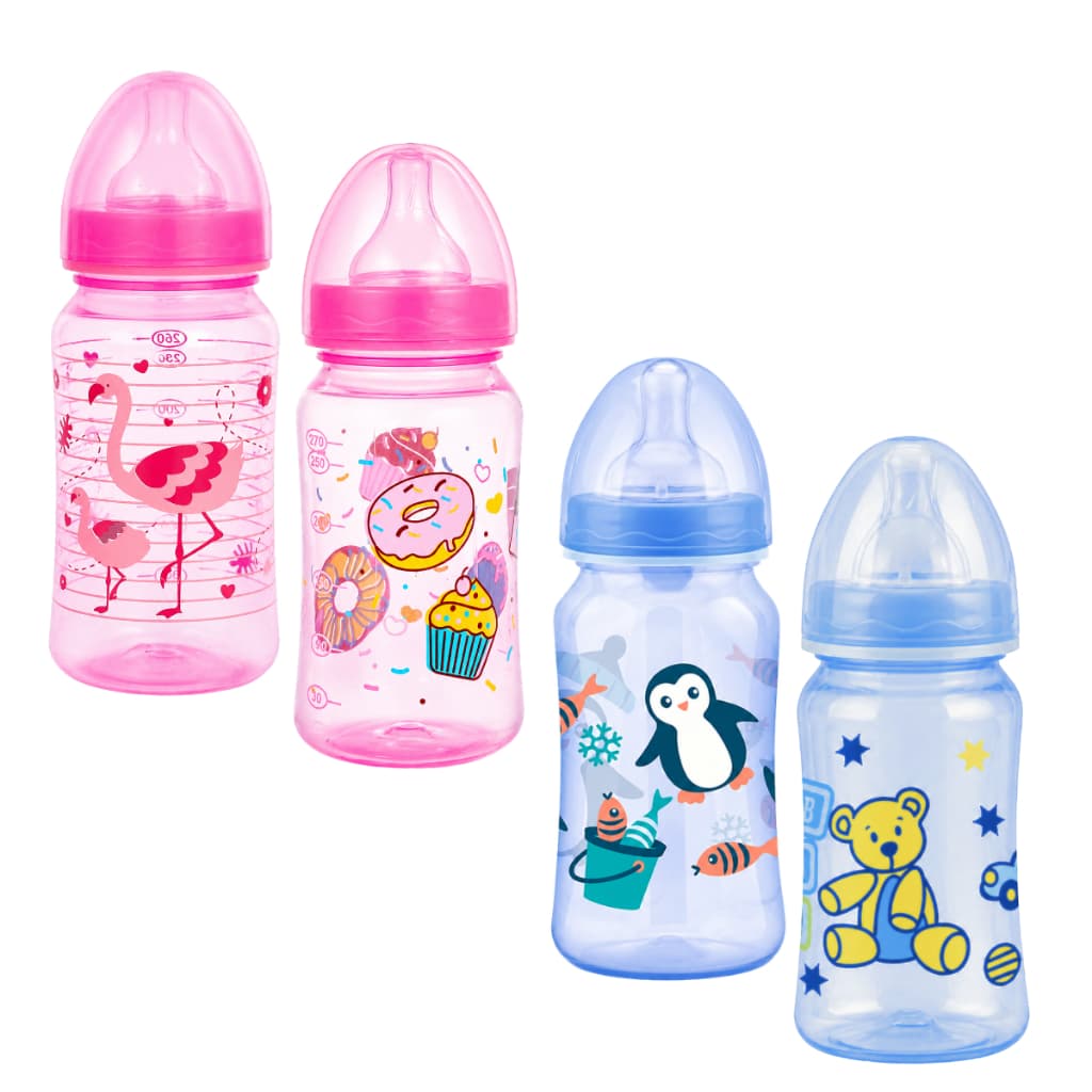 Mamadeira Bico Big Redondo Silicone 270 ml Petita Premium