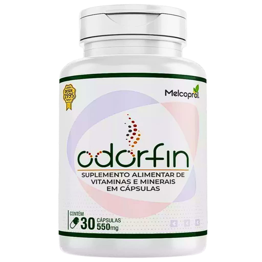 Odorfin Neutralizador De Odores Suplemento de Vitaminas e Minerais Melcoprol - 30 Cápsulas