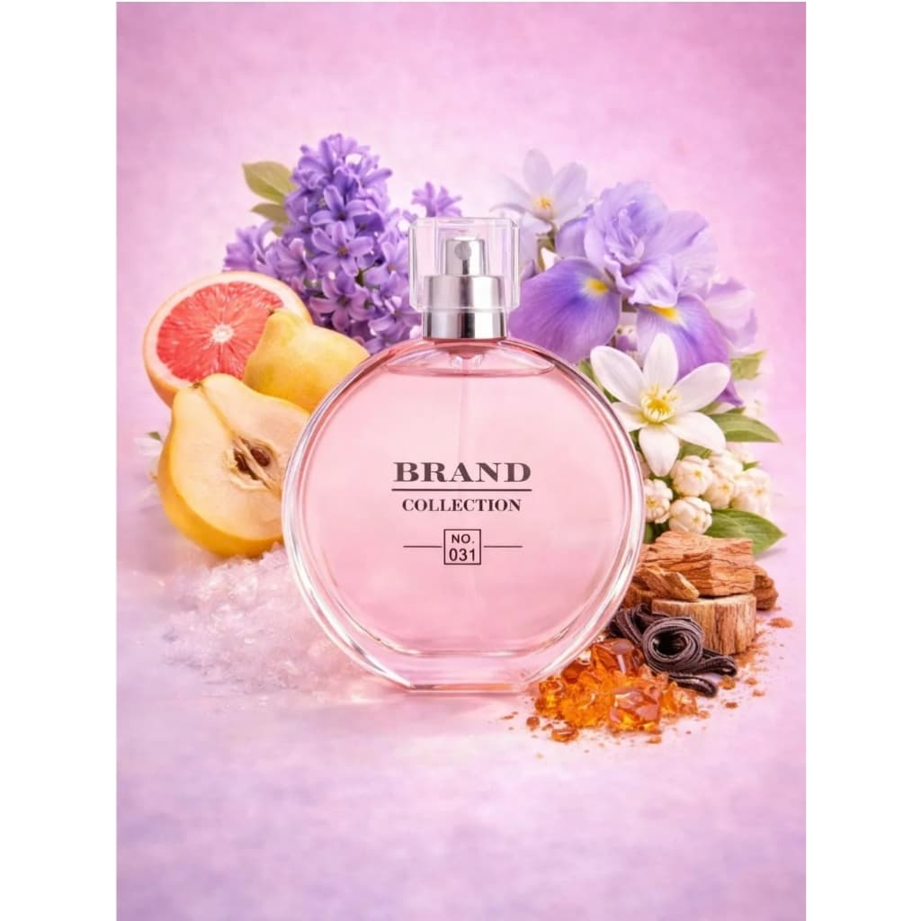 Perfume Feminino Brand Collection 031 25ml - Importado Floral Frutal Sofisticado