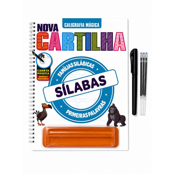 Caligrafia Mágica - Nova Cartilha - Sílabas