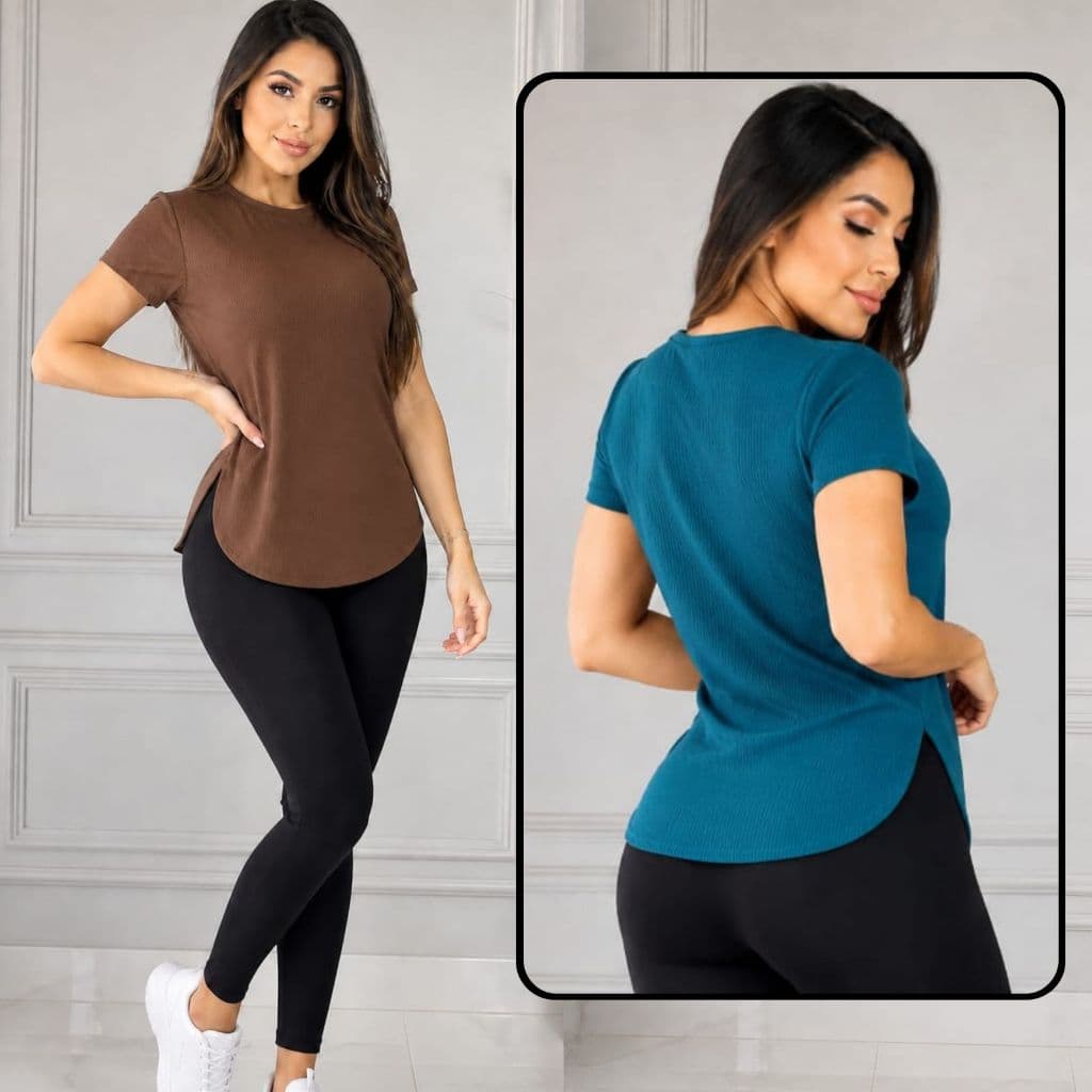 blusa academia Feminina Dry Fit } Regata  Veste Legging Tapa bumbum Camiseta Tule  Roupas De Academia Fitness